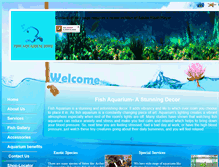 Tablet Screenshot of fishaquariumzone.com